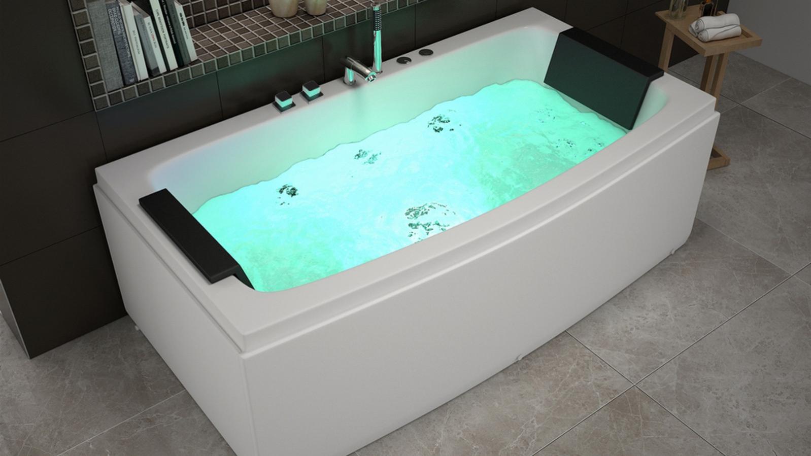 Ouest balnéo - Baignoire Delos 22 jets Balnéo 170 x 80 2 places avec
