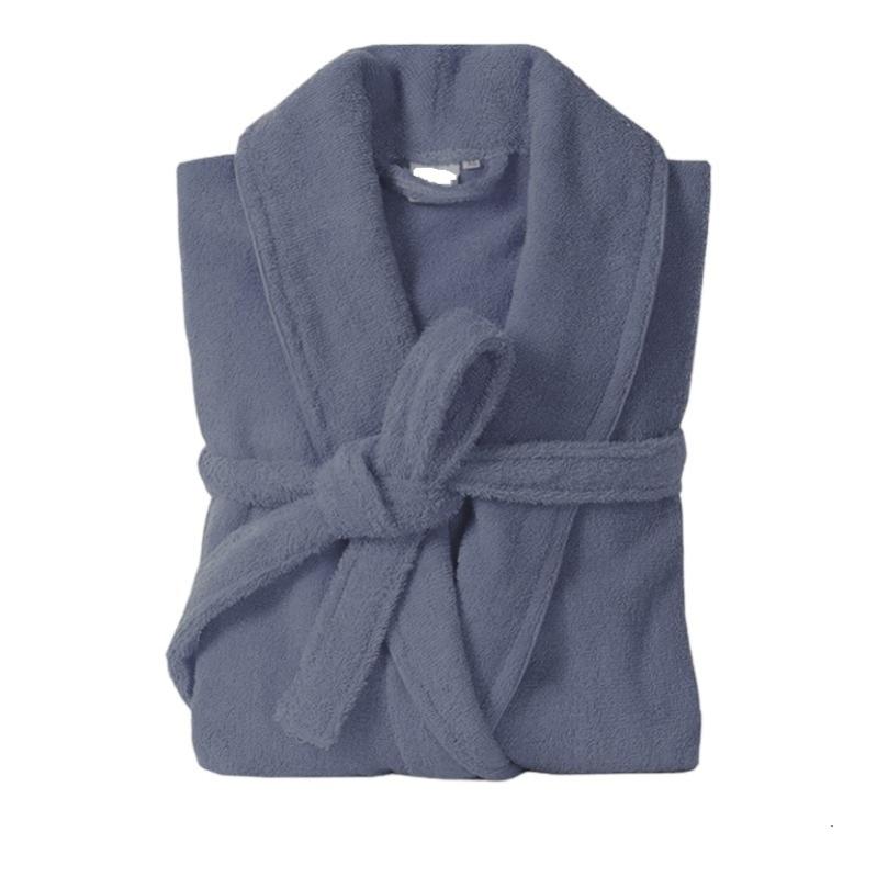 Accappatoio Donna Arus - 100% Cotone Spugna, Cappuccio, Lungo Fino A Caviglia, Certificato OEKO-TEX - Foto 11