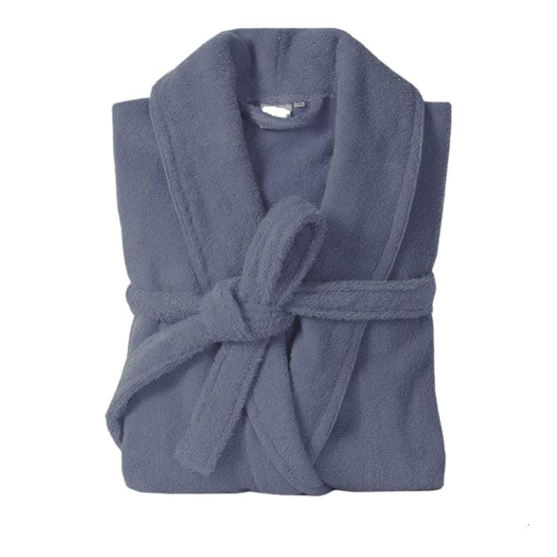 Accappatoio Donna Arus - 100% Cotone Spugna, Cappuccio, Lungo Fino A Caviglia, Certificato OEKO-TEX - Foto 11