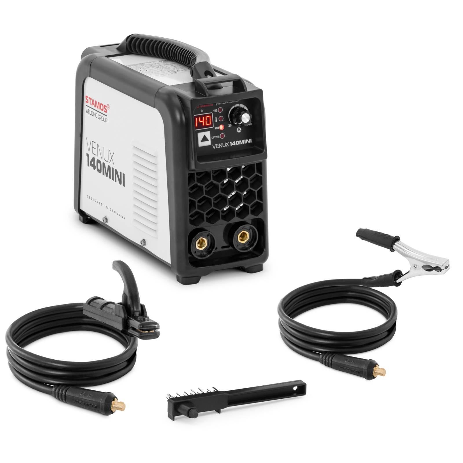 Haxiaoer ARC140 Poste à Souder Inverter 140A - ARC/Lift TIG, Hot Start, Anti Stick, 10 Électrodes