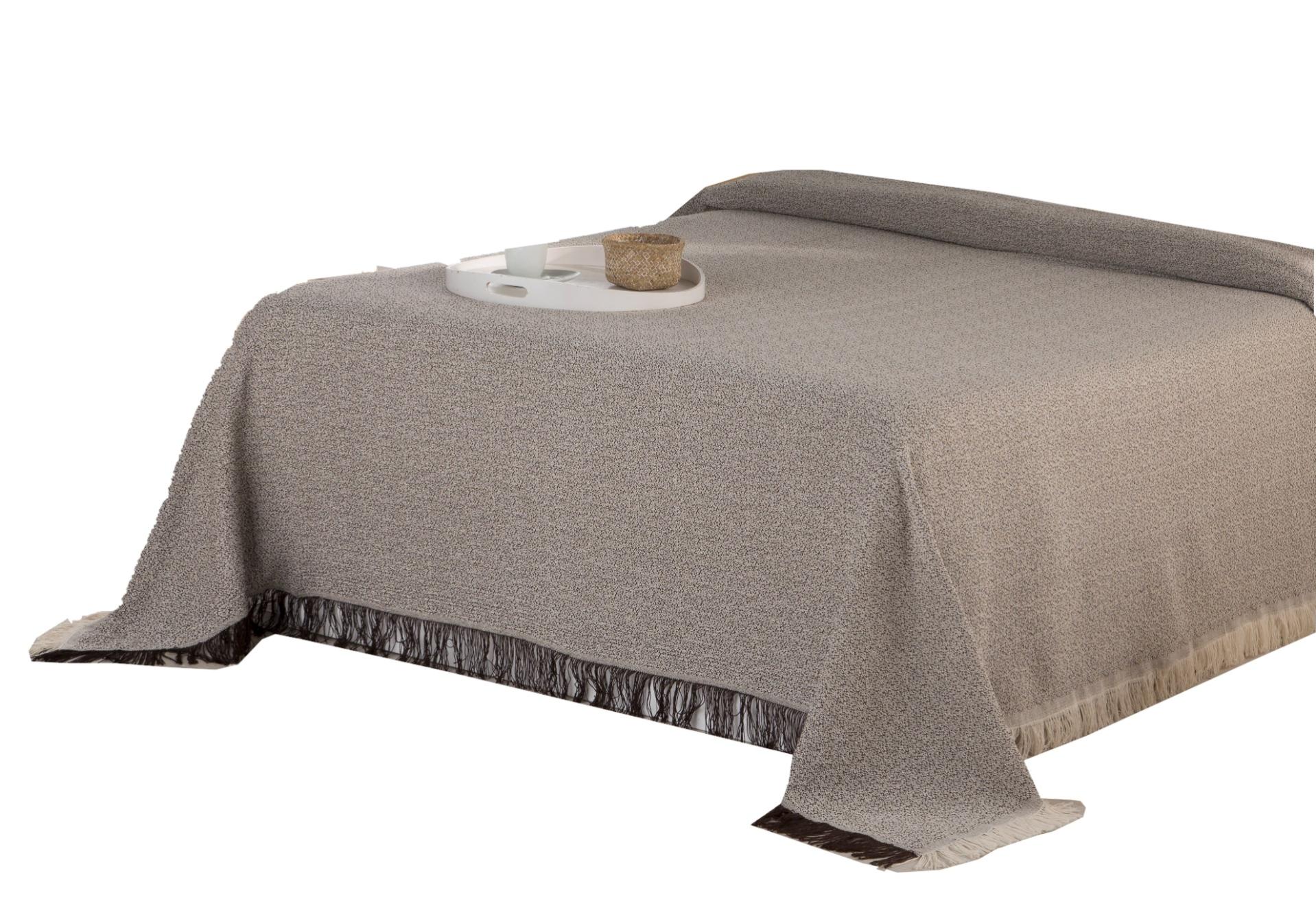 Estoralis | EDEN | Copridivano con Penisola | Tessuto trapuntato reversibile | Bianco | Chaisse Longue 290 cm Penisola Destra | Dimensioni del tessuto 290 x 255 cm (larghezza per altezza