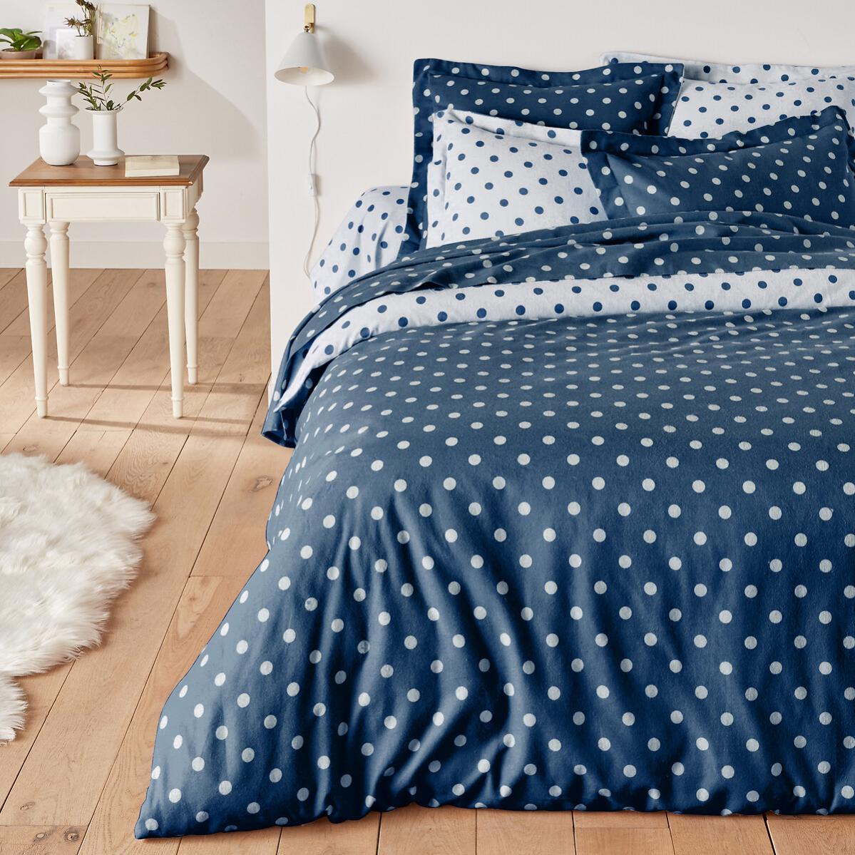 Serviettes Papier À Pois Bleu 12