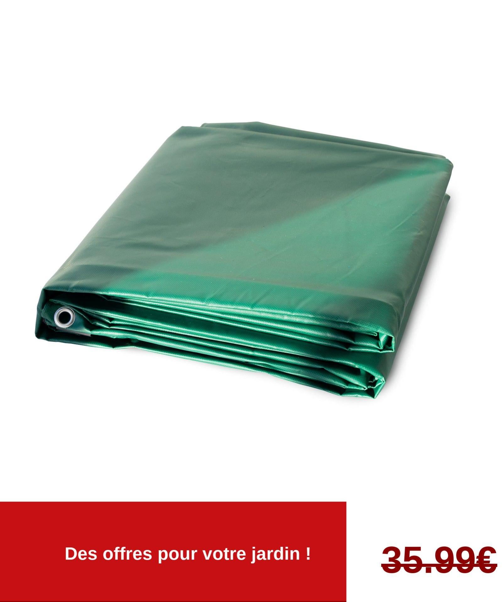 Bâche Camouflage KARAT 4x6m 100g/m² - Imperméable, œillets Métalliques - Pour Camping, Jardin, Construction