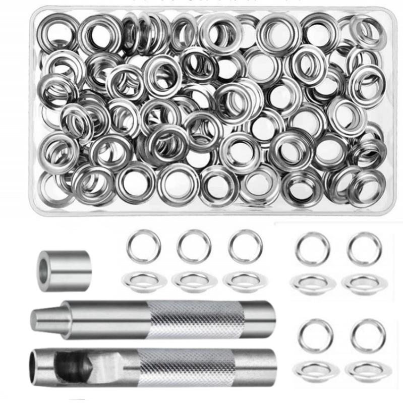 Dritz Crochets Et Yeux Nickel Taille 2