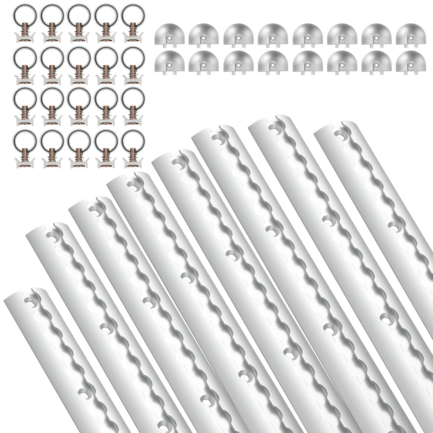 Organisation Cuisine Rail Porte-Billets Aluminium 60 Cm - Support De Pince à Billets Pour Cuisine Ou Bureau - Organisation De Commandes Organisation