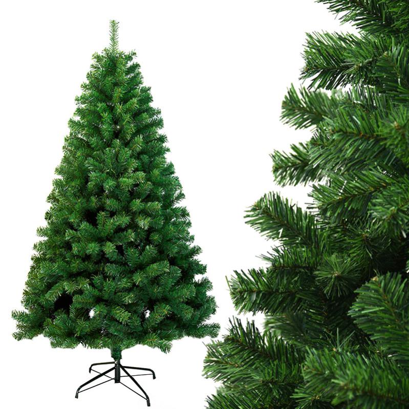 Sapin De Noël Artificiel Vert 180 Cm - 650 Branches PVC - Neuf