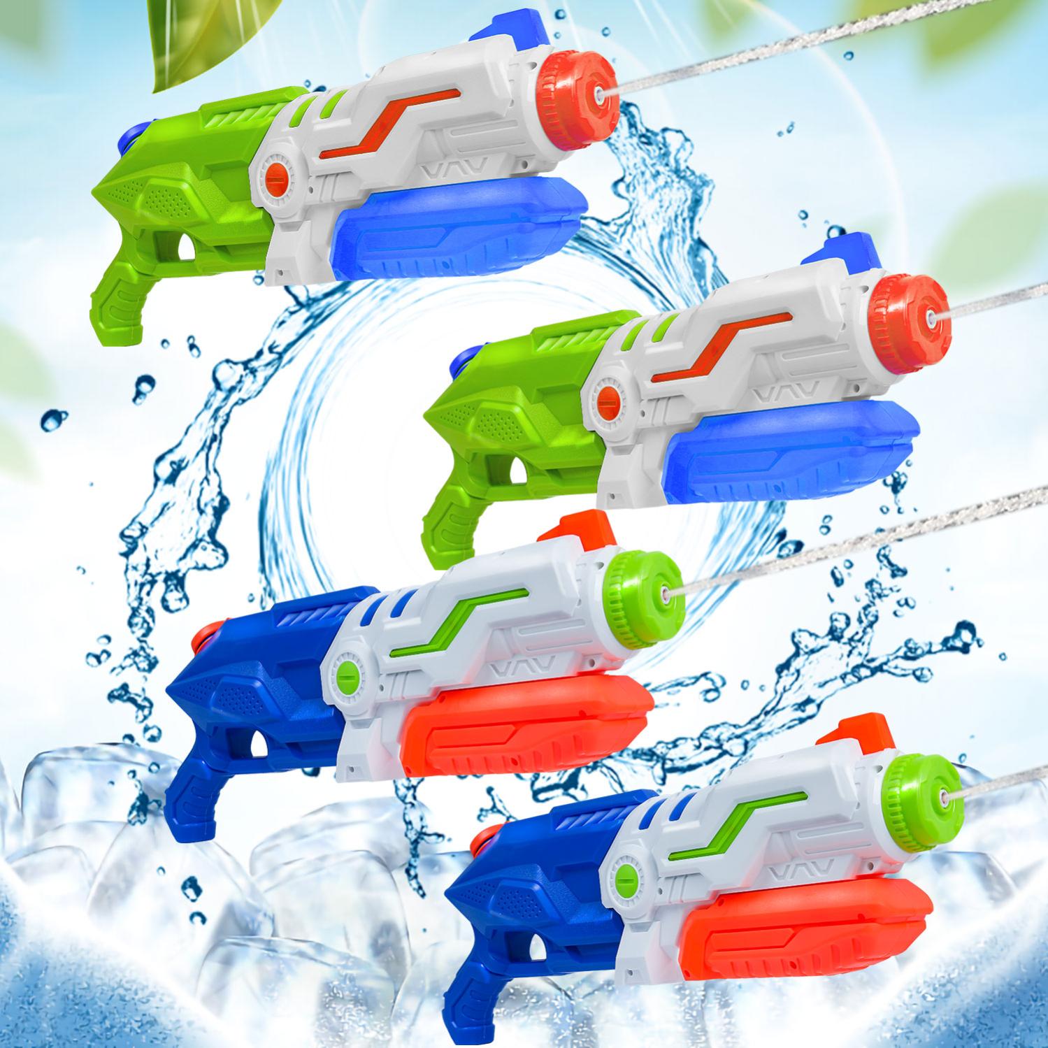 Pistolet à Eau Puissant – Grande Capacité, Longue Portée – Pour Jeux D’eau été, Plage, Piscine, Jardin – Environ 44 Cm De Long - 10