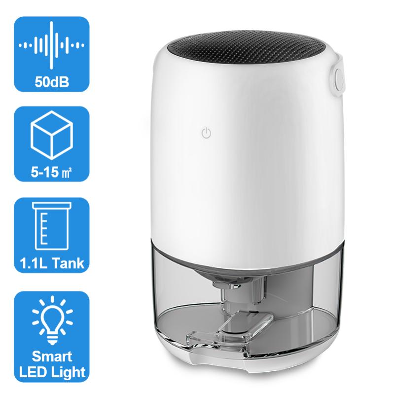 Déshumidificateur D'Air, Sécheur D'Air, Mini Déshumidificateur Électrique Silencieux D'Une