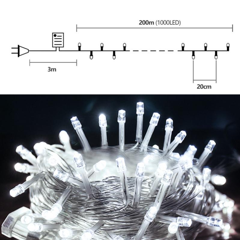 10 LEDs 3mm Blanc Froid 6000K - Câble De 20cm, 5V, Intensité 4000-6000 Mcd