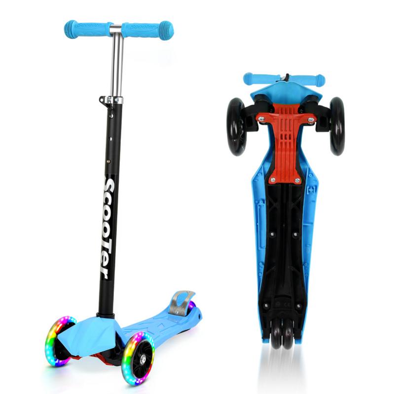 Smoby Trottinette Corolle pour Enfants - 3 Roues - Guidon réglable en