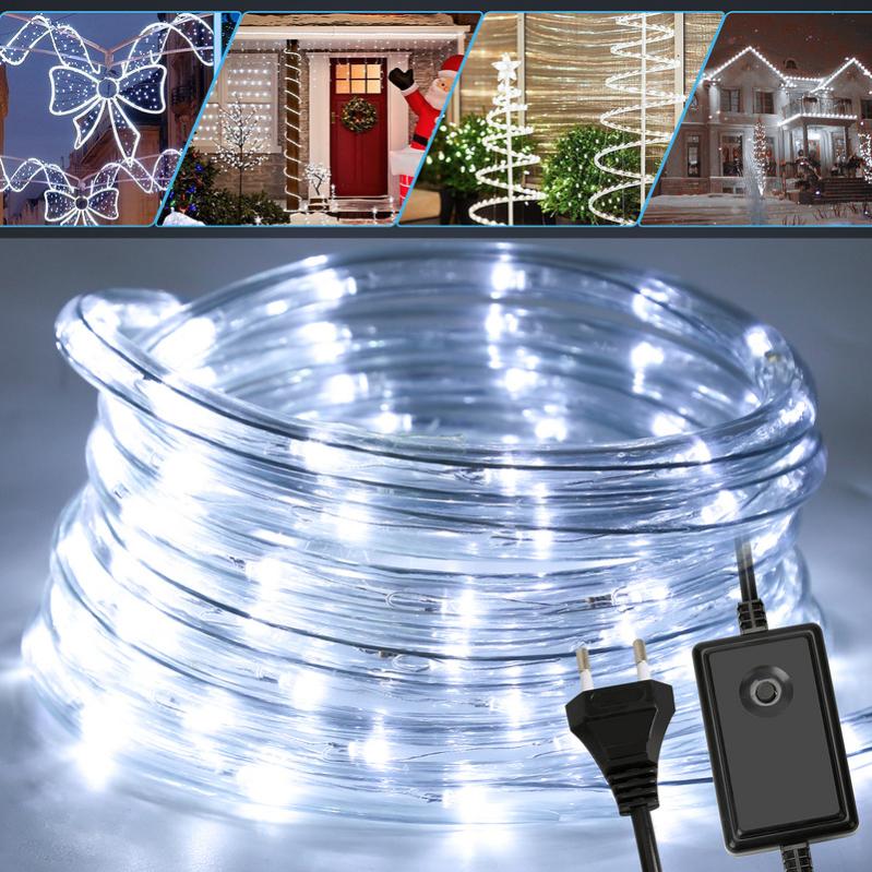 Gnomo, catena di luci in miniatura, 2 pezzi, 1 m, accessori per la casa delle bambole, accessori per la casa delle bambole, accessori colorati in miniatura, decorazione natalizia, mobili per la casa