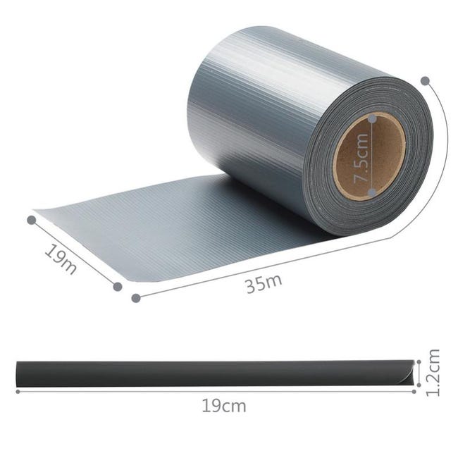 SWANEW Strisce Privacy, PVC, Strisce Paravento, Tappeto A Doppia Asta 50m Verde 85743145 - Foto 7