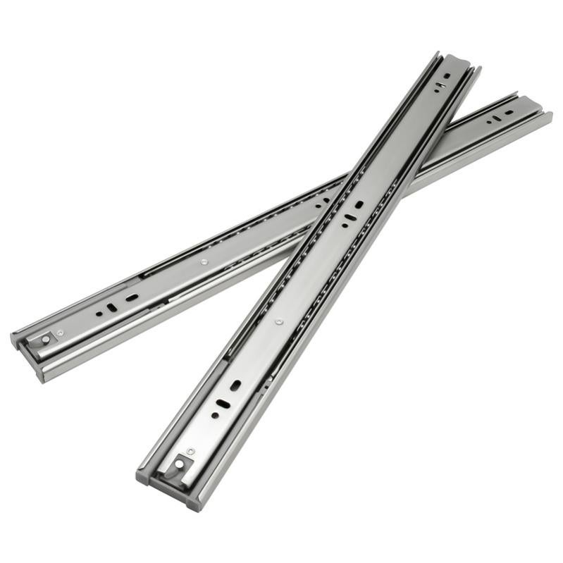 Par De Correderas Para Cajones Con Cierre Suave Y Push To Open – Rodamientos De Bolas, 100 Kg De Capacidad – GTV Polonia