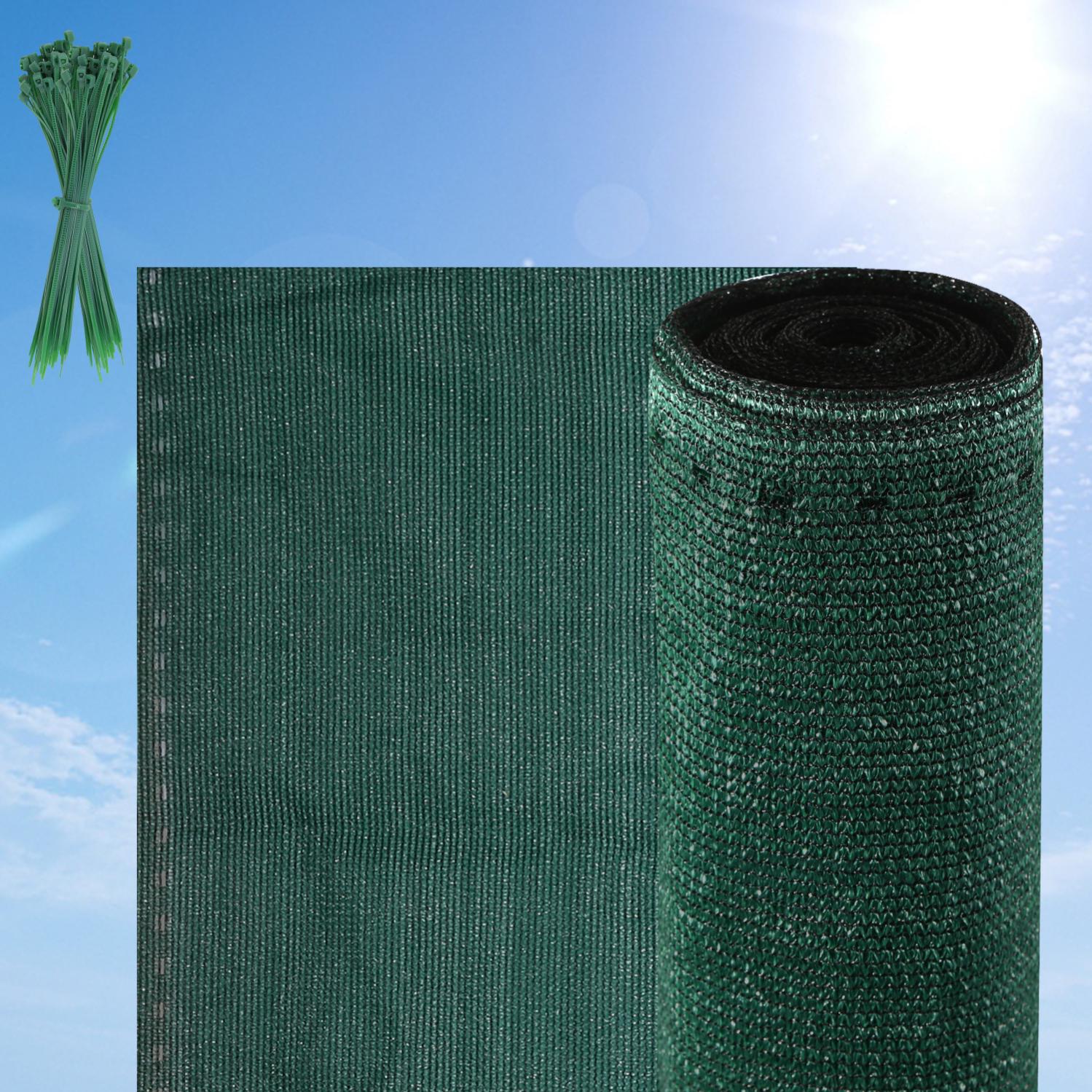 Telo Ombreggiante Per Pergola 6x12 Piedi &ndash; Polietilene Nero, Filtro UV E Privacy