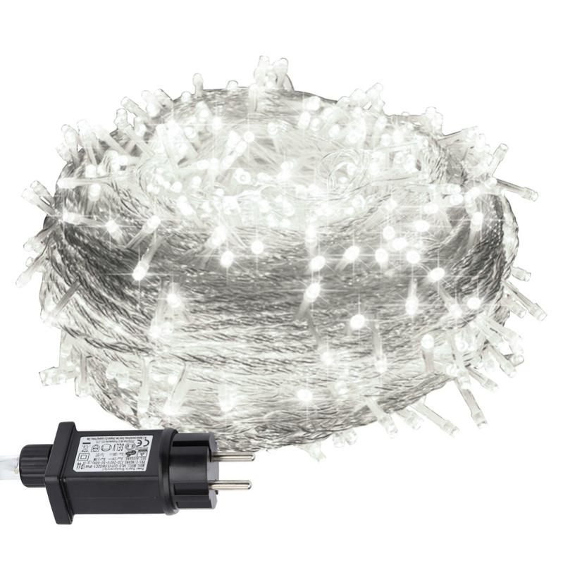 Guirlande électrique animée 1000 led 20 m multicouleurs-Déco Guirlande électrique animée 1000 led 20 m multicouleurs-Déco
