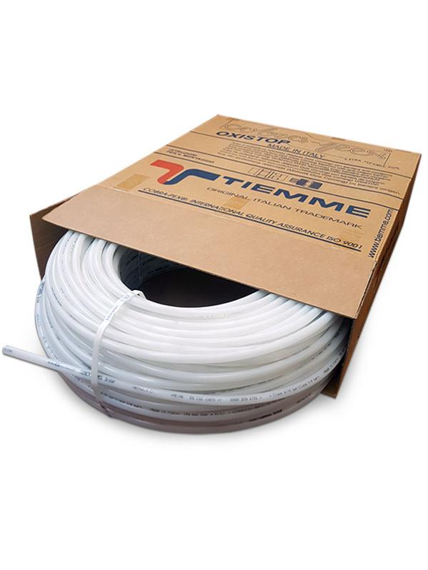 Tubazione per riscaldamento e raffrescamento a pavimento in polietilene reticolato COBRA-PEX, diametro 17 x 2,0 mm, Bobina da 600 mt