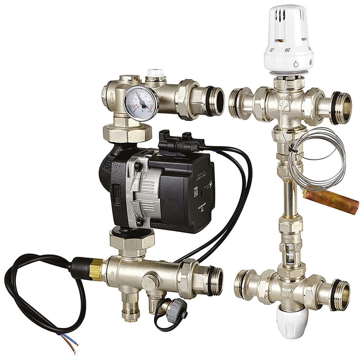 R586P-1 - Gruppo Di Miscelazione Termostatica Per Impianti Di - Foto 6