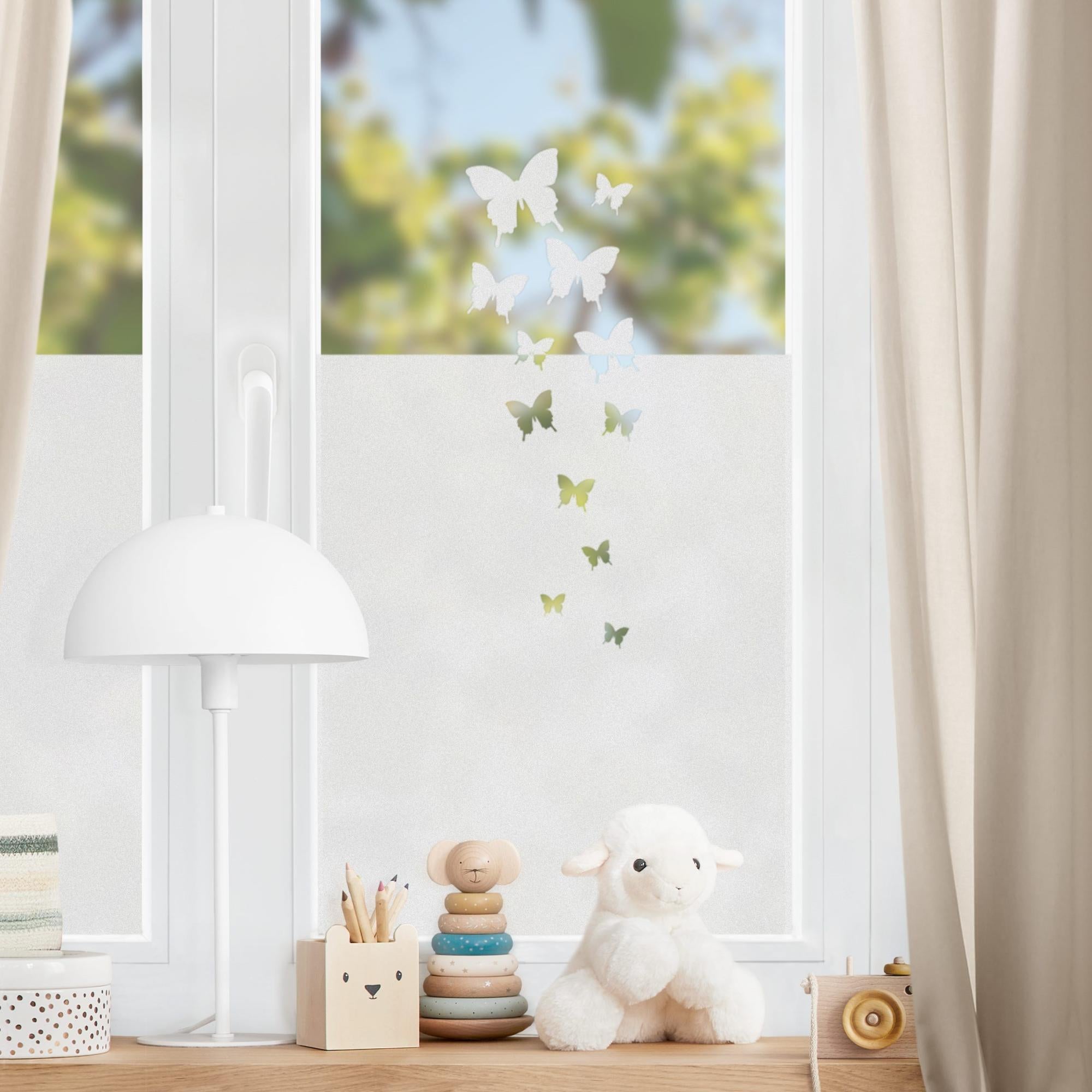 24 decorazioni a forma di farfalla, con ali 3D, con spille di sicurezza, in PVC, decorazione primaverile per camera da letto, soggiorno, ufficio, giardino, tavolo (rosa