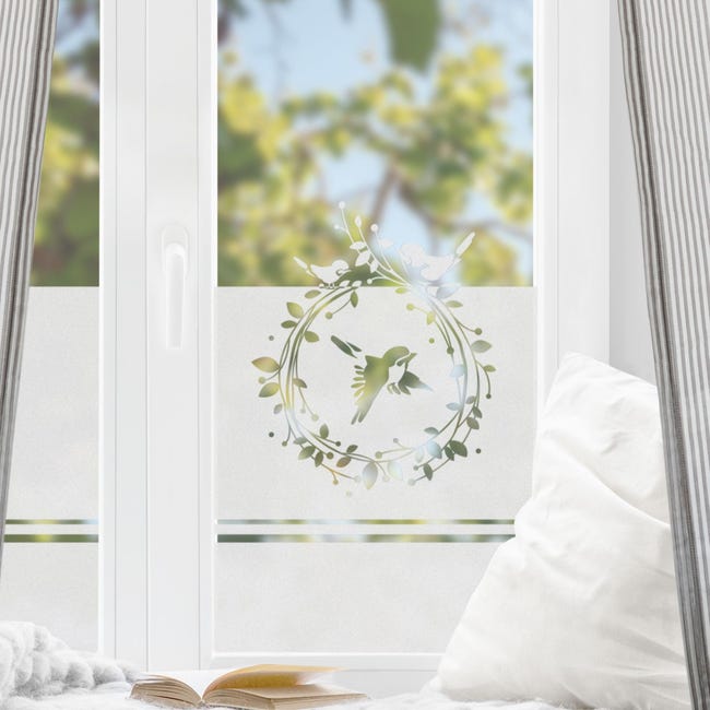 Pellicola Oscurante Per Vetri - Pellicola Elettrostatica Privacy 60x200 Cm Per Bagno E Camera - Foto 8