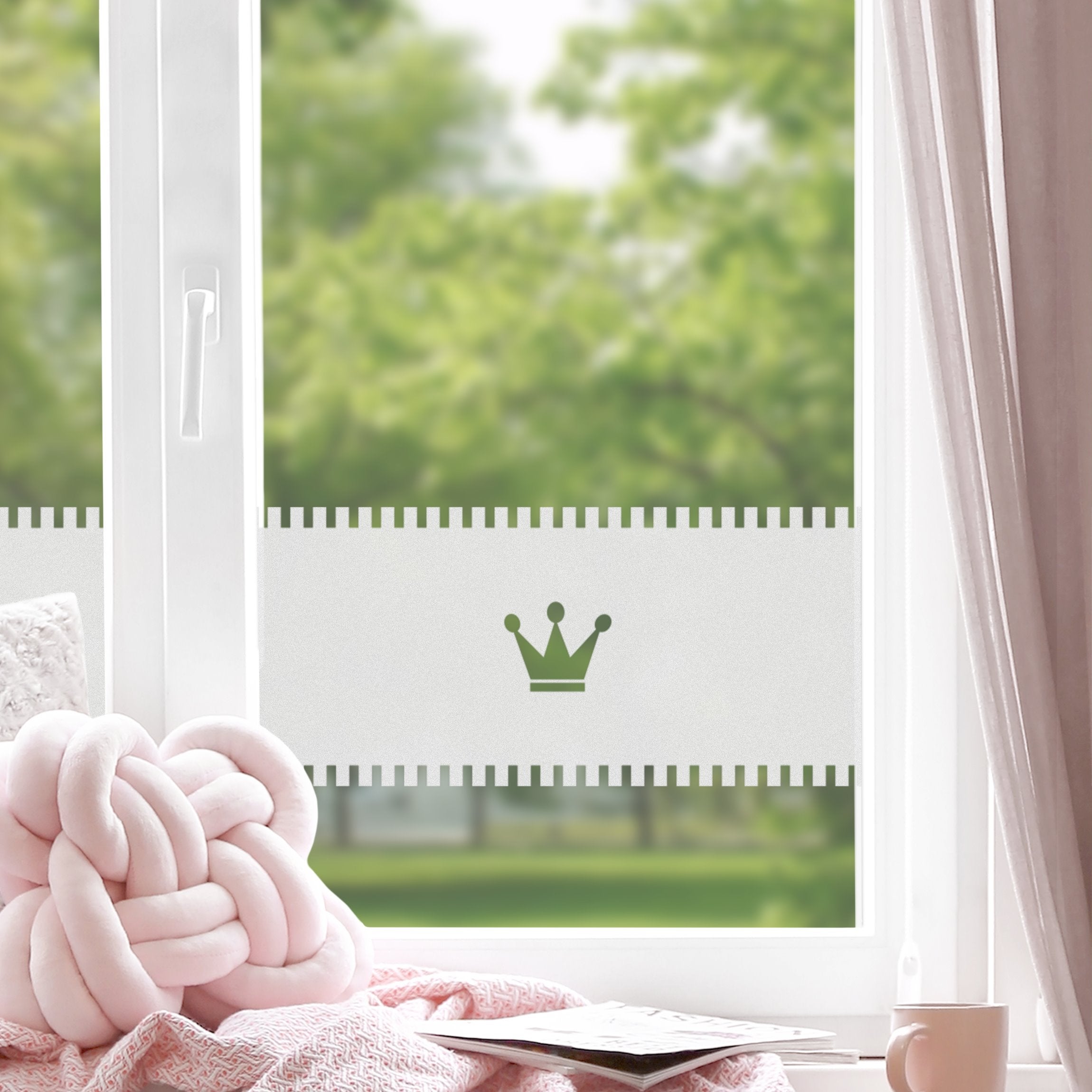 Lámina ventana vinilo privacidad 100 x 20 cm vinilo ventanas intimidad estático vinilo opaco esmerilado 16 salón dormitorio baño cocina