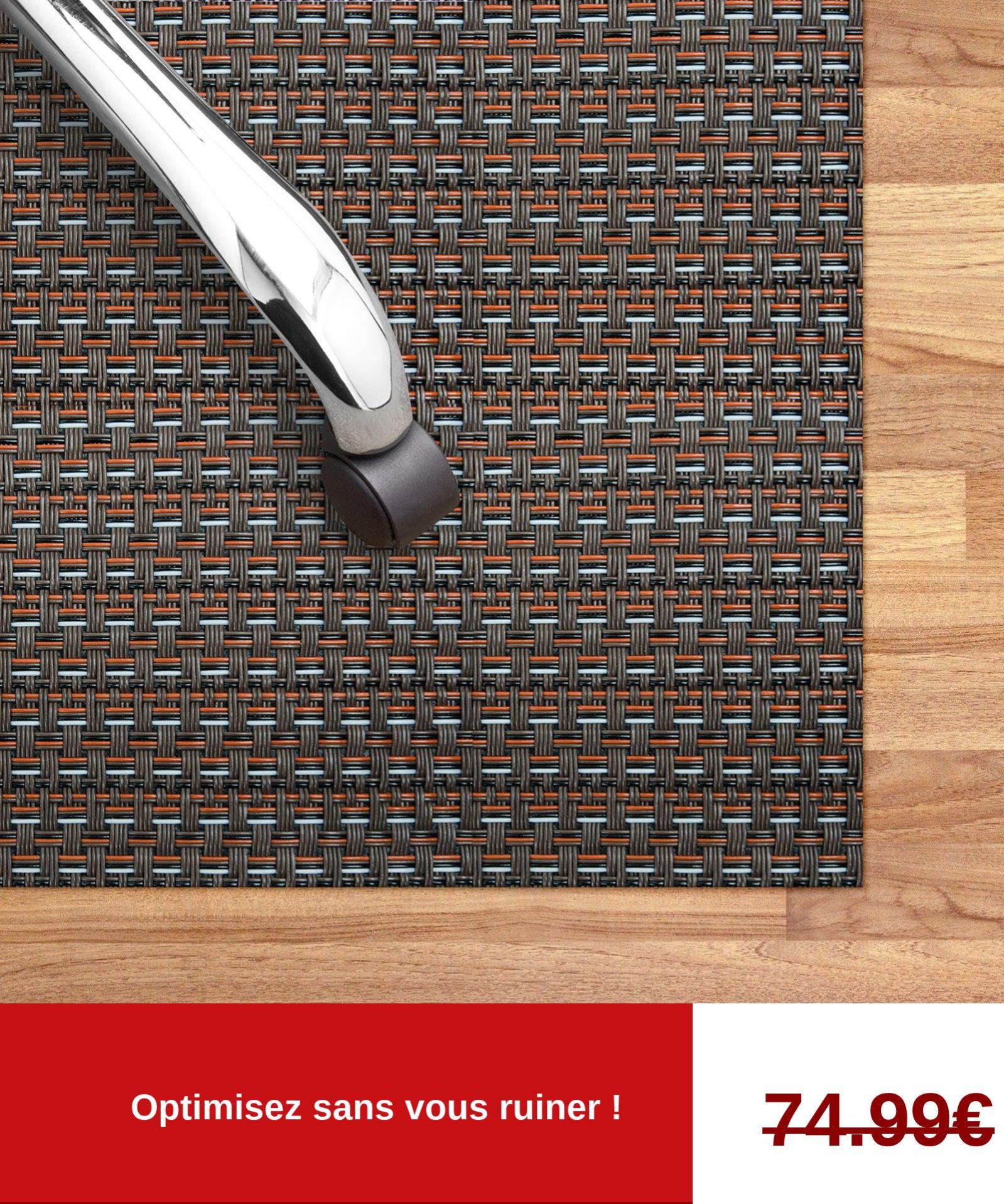 Tapis De Sol Floortex Cleartex Advantage Mat Pour Surfaces Dures Format Rectangulaire 120 X 150 Cm