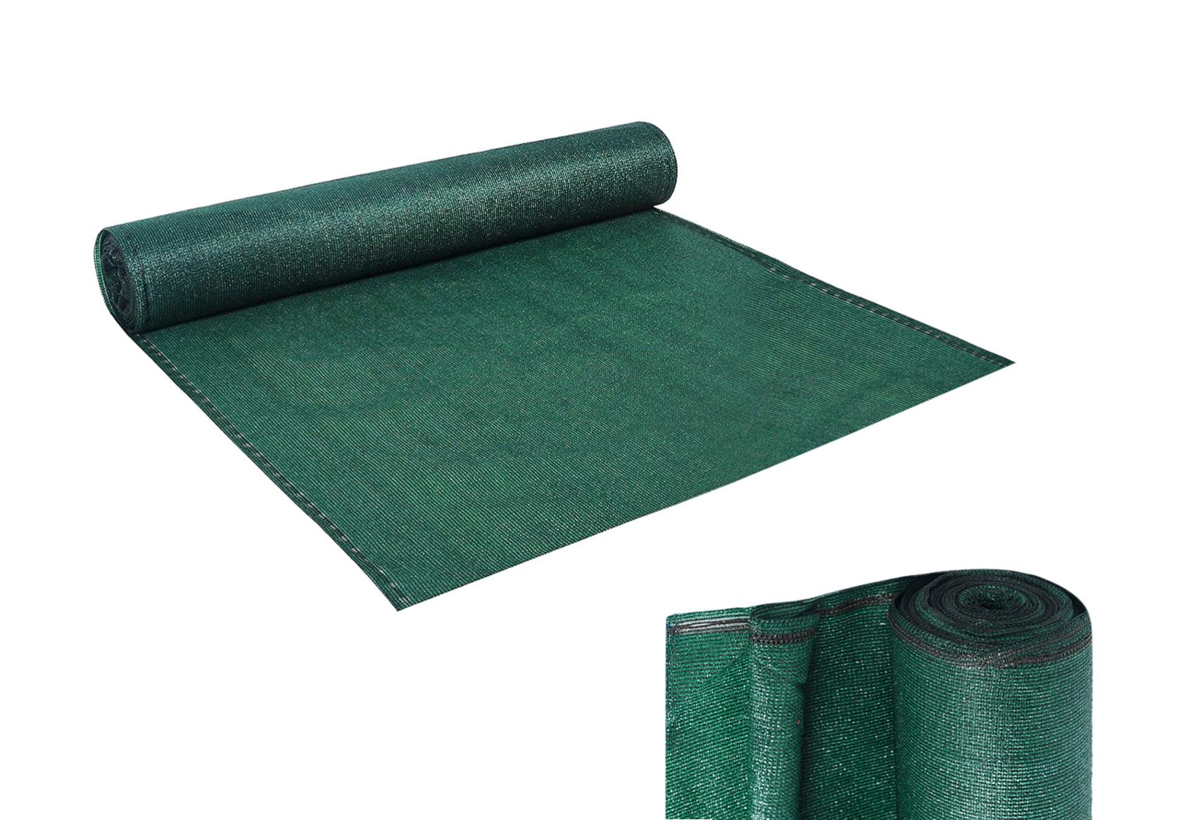 Rete Ombreggiante Verde - 1x25 Mt, 90% Schermatura, Con 100 Fascette, Pinto Ferramenta