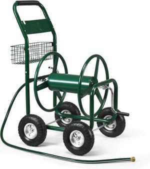 VEVOR Chariot Ménage 3 Étages - Chariot Nettoyage PP Avec Sac Déchets 95L, Charge 90kg, Gris