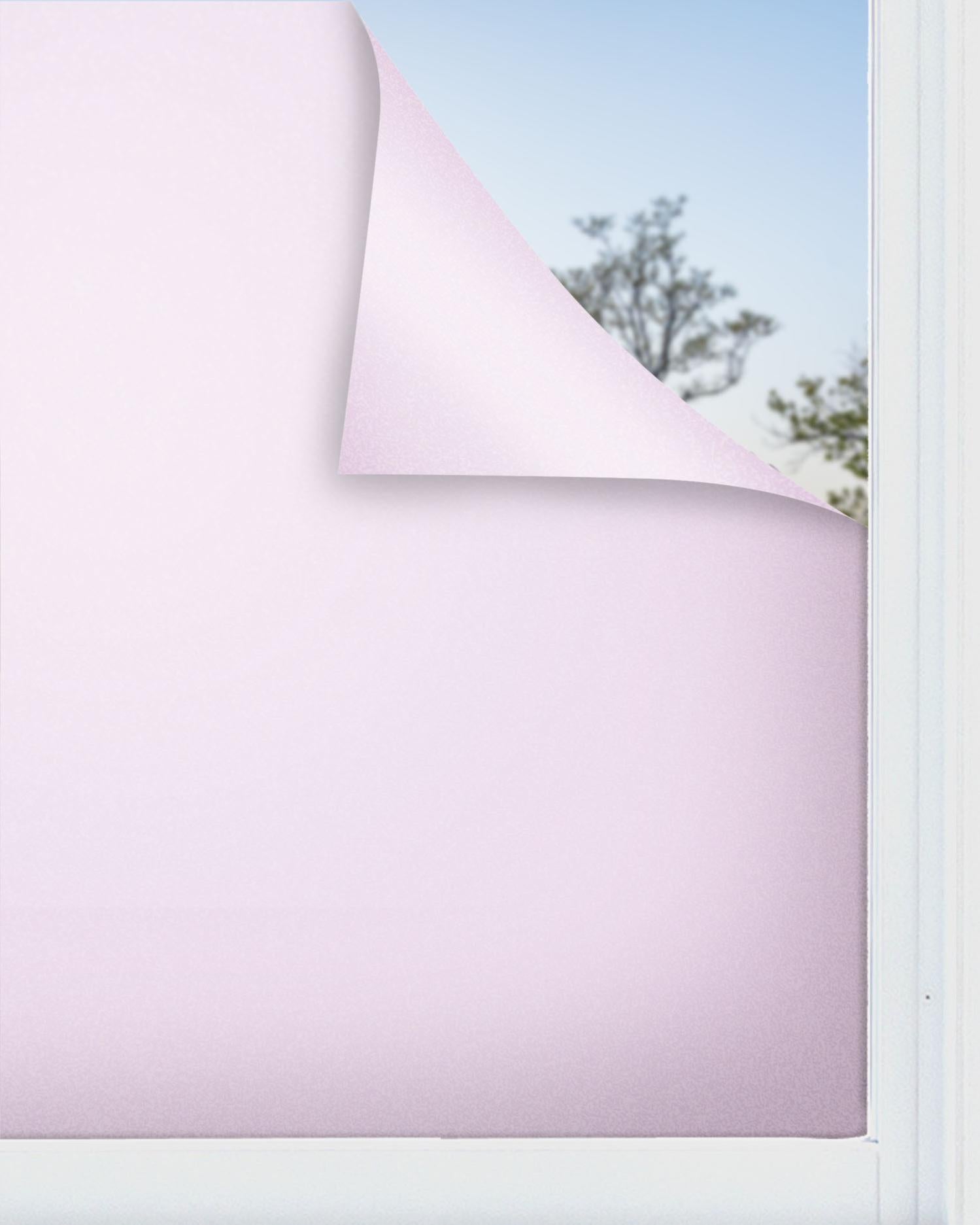 Panorama vinilo para ventanas adhesivo lila 60x100 cm - vinilos adhesivo para cristal - pegatina opaca - vinilo translúcido