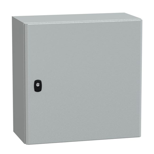 NSYS3DM4315T - Panelt S3DM H400xW300xD150.IP66 IK10 RAL7035. augšā un apakšā. | Schneider NSYS3DM4315T - Panelt S3DM H400xW300xD150.IP66 IK10 RAL7035. augšā un apakšā. | Schneider