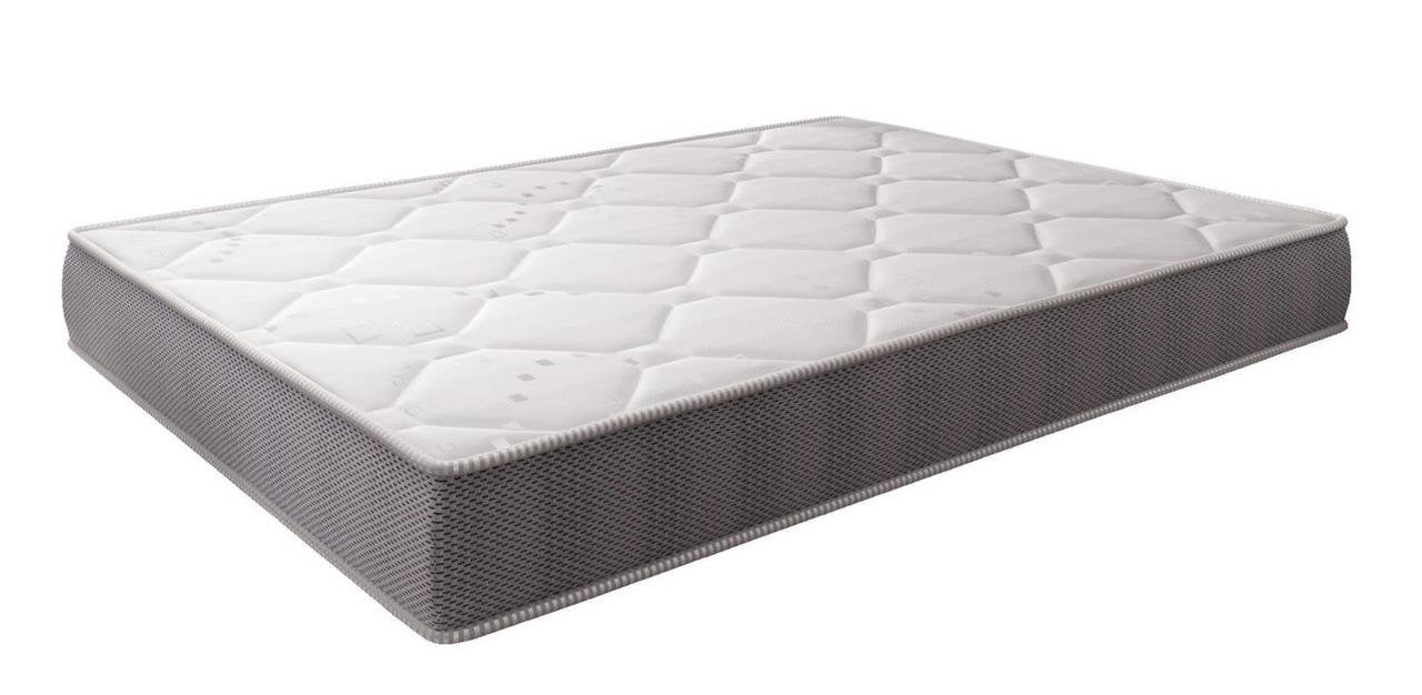 Colchón visco star 140 x 200, altura 21 cms, espuma hr con viscoelástica y firmeza media alta