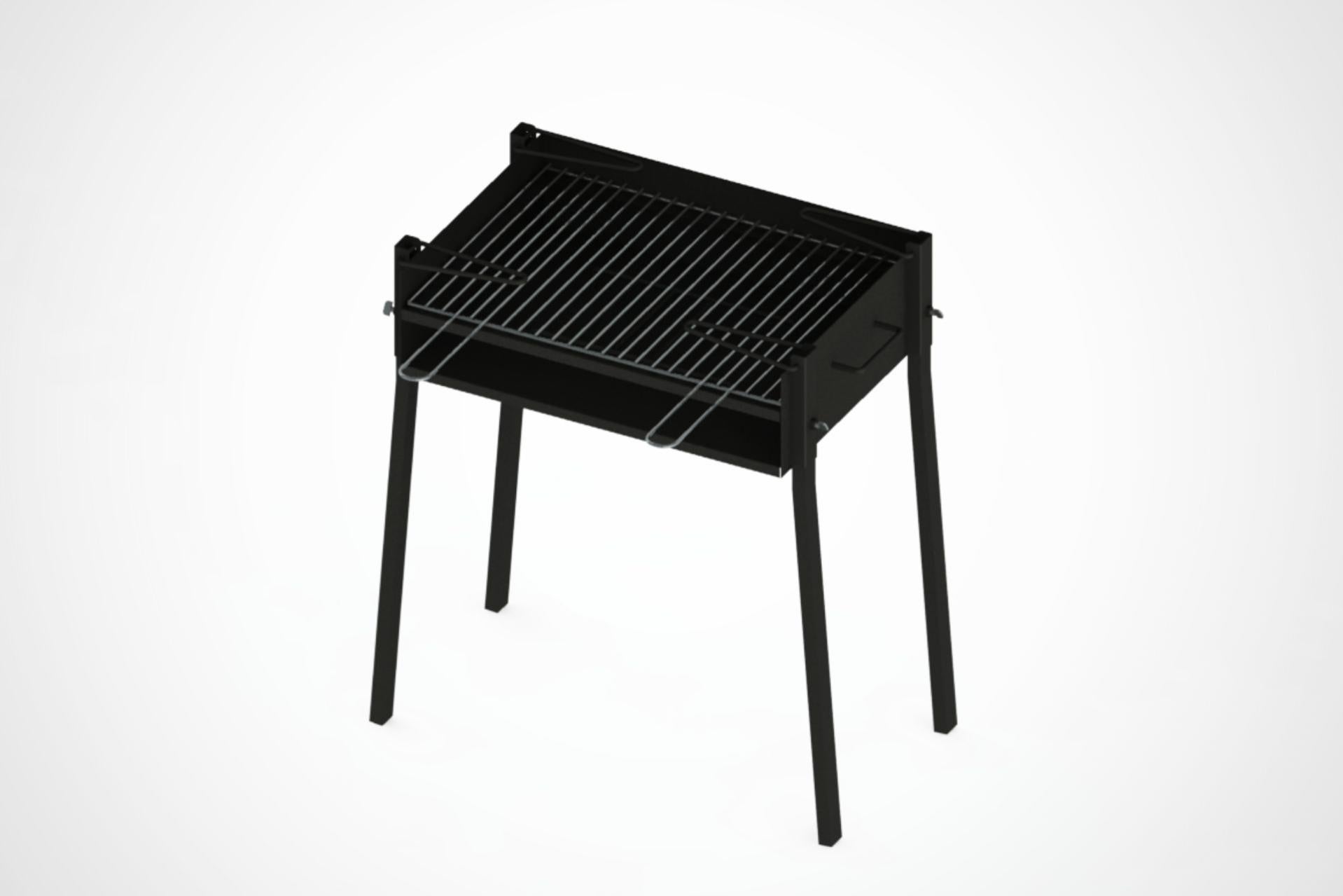 Barbecue A Carbone Rettangolare Cosedacasa: Con Ruote, Ripiani In Legno, Per 6 Persone! 🍖🔥