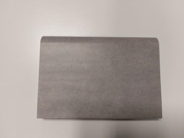 CONTESSE - Plinthe en PVC Mediterranean Limestone Grey SIR776531