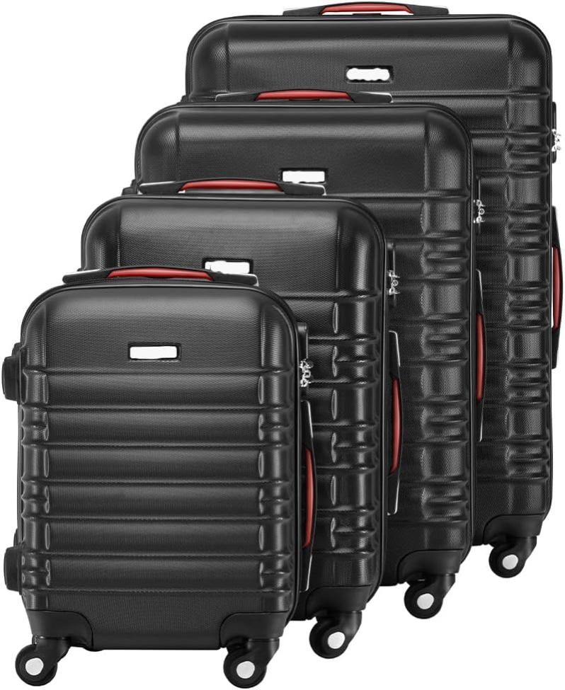 Lot De 4 Roues De Rechange Pour Valises Taille S - Pivotantes 360°, Silencieuses, En PVC - Vis Et Tournevis Inclus - Réparation Bagages Universelle - 5