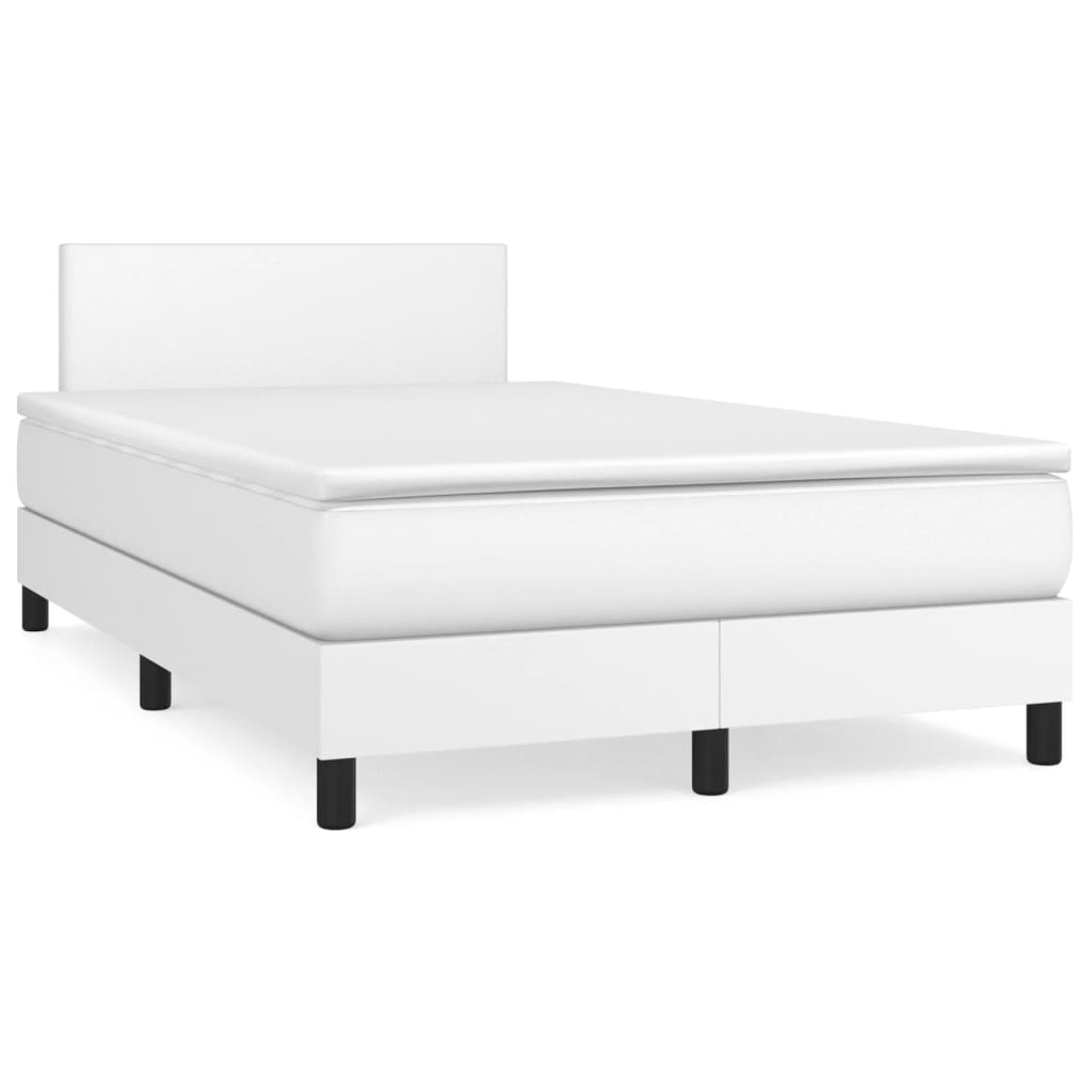 Lit Double | Lit Adulte | Sommier à lattes de lit matelas LED blanc ...