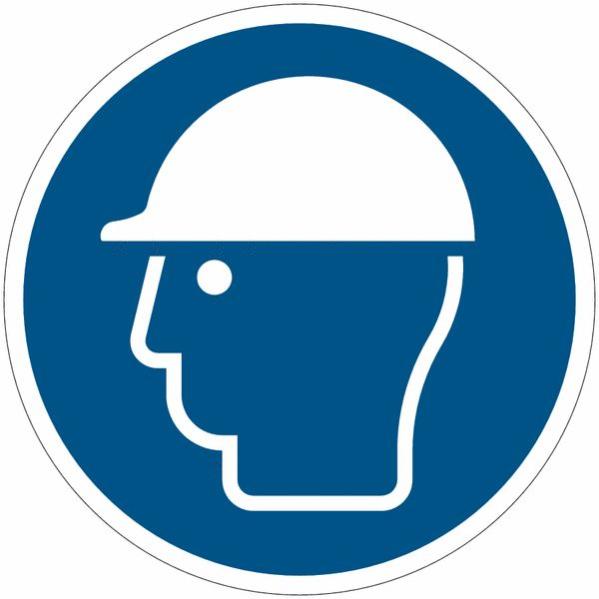 Cartello obbligatorio indossare l'imbracatura di sicurezza alluminio 200 x 200 mm | alluminio