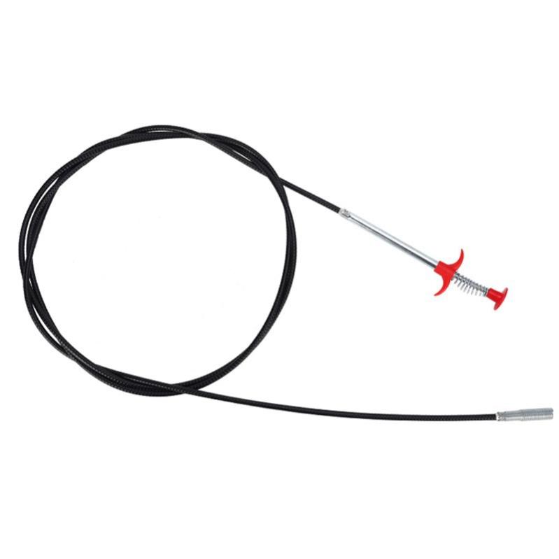 2 Pinze Ad Artiglio Per Sgorghetti - Spirale Estraibile Da 200cm E 90cm Con Manico Telescopico - Foto 3