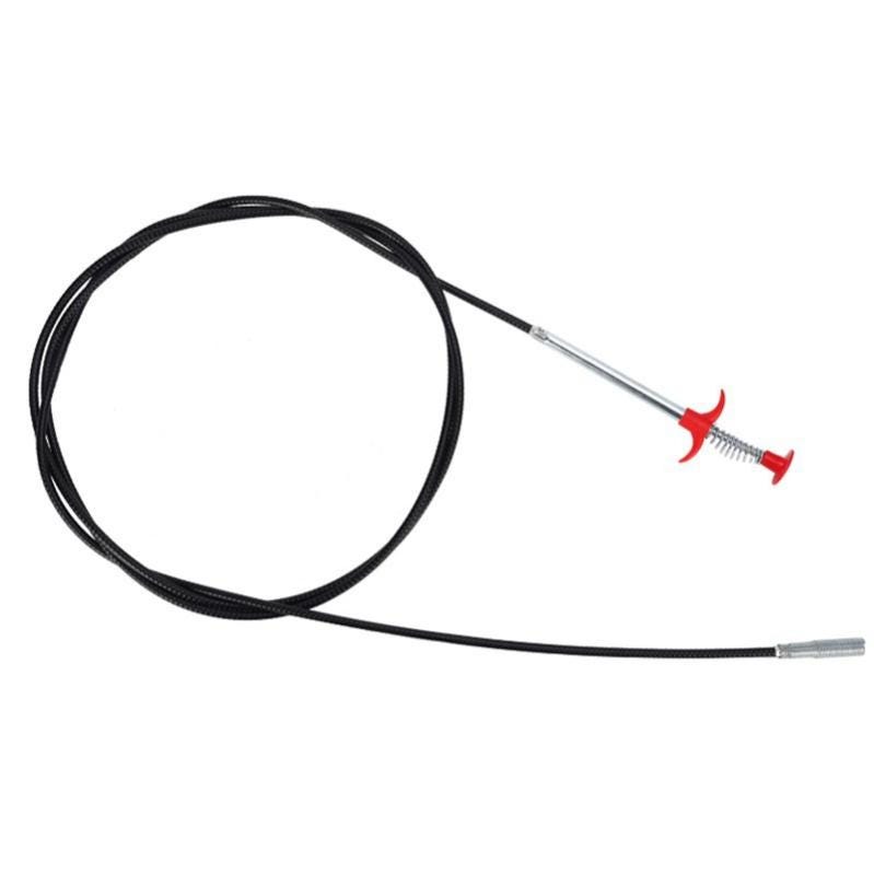 2 Pinze Ad Artiglio Per Sgorghetti - Spirale Estraibile Da 200cm E 90cm Con Manico Telescopico - Foto 3