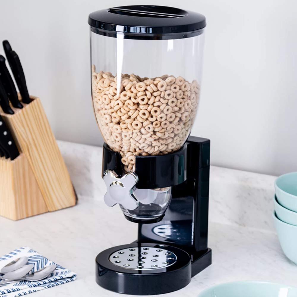 Dispenser Per Cereali, Scatola Per Cereali Con Rotazione A 360 Dispenser Per Riso Da 132 Libbre Contenitore Per Cereali A 6 Scomparti Dispenser Per Riso Da Cucina 85340260 - 9