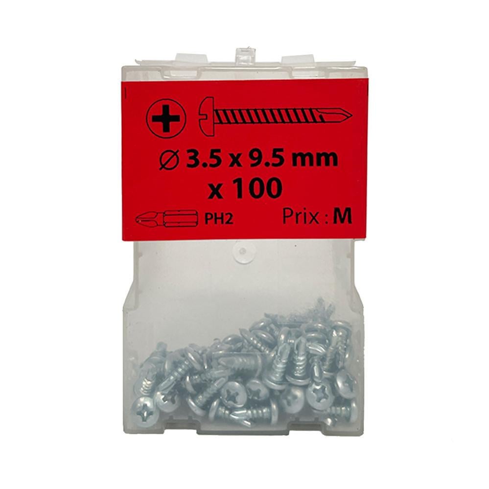 boite-100-vis-autoperceuses-3-5-x-9-5mm-t-te-cylindrique-zingu