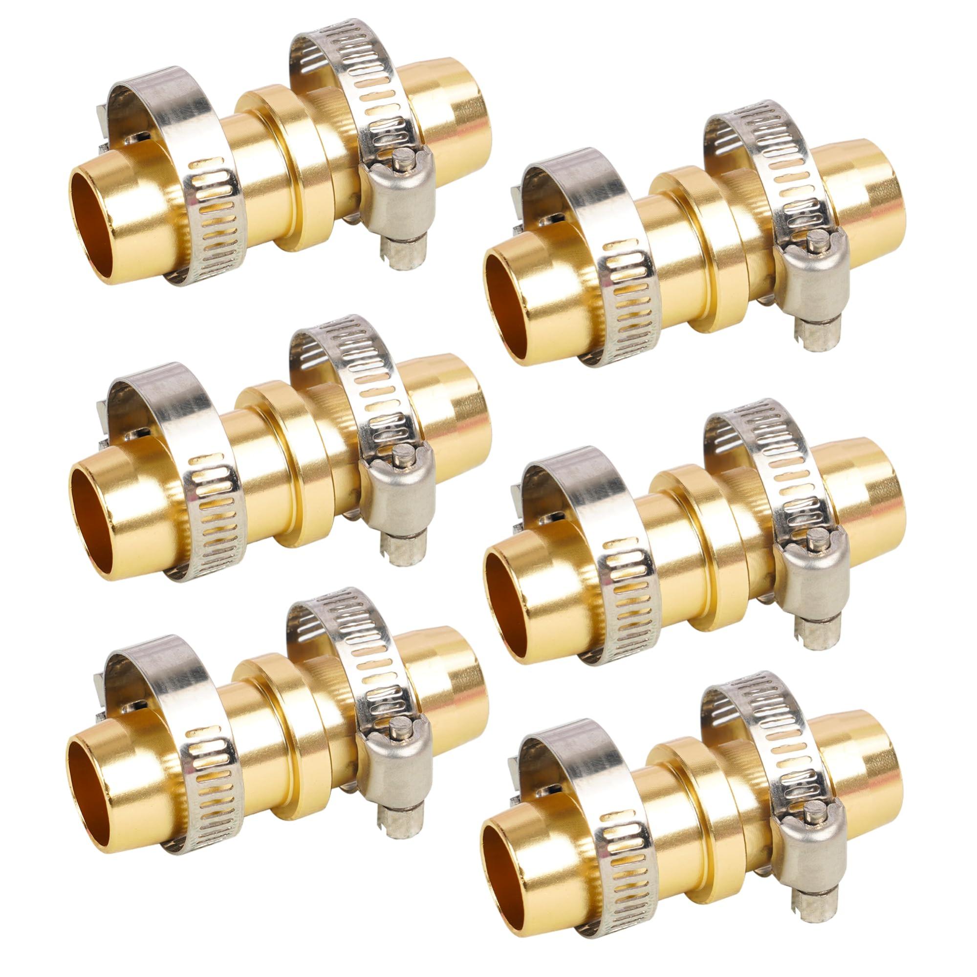Kit De Réparation Pour Tuyau D'arrosage Extensible - 4 Connecteurs Rapides, Compatible Tuyaux 1,6 Cm Et 1,9 Cm - Réparation Facile Et économique