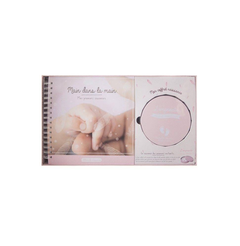 Protège Carnet De Santé Personnalisé Lapin Lune - Cadeau Naissance Original, Personnalisable, Fabriqué En France