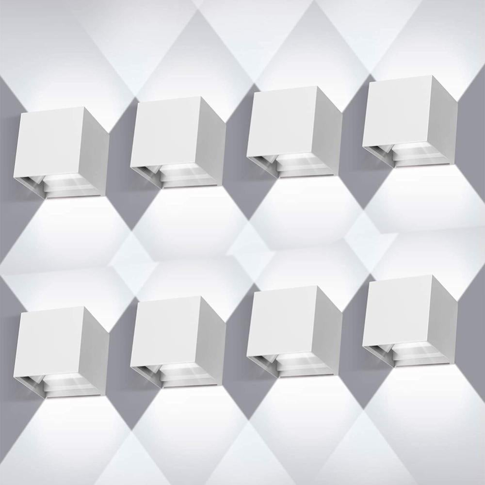 NETTLIFE Applique murale LED d'intérieur - 12W lampe d'escalier 60cm