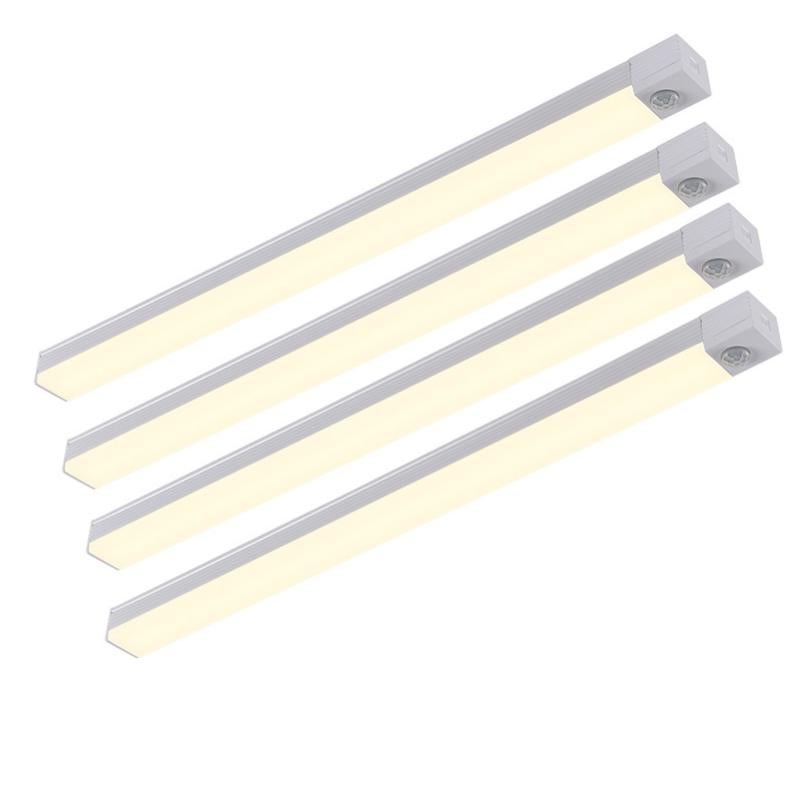 Lampe LED Rechargeable USB Avec Capteur - Pour Tiroirs & Armoires (sans Prise), Fixation Magnétique, Blanc, IP20