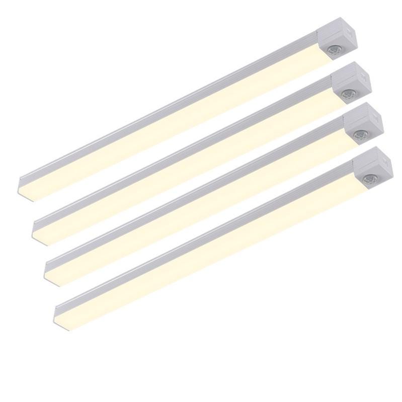Lampe LED Rechargeable USB Avec Capteur - Pour Tiroirs & Armoires (sans Prise), Fixation Magnétique, Blanc, IP20
