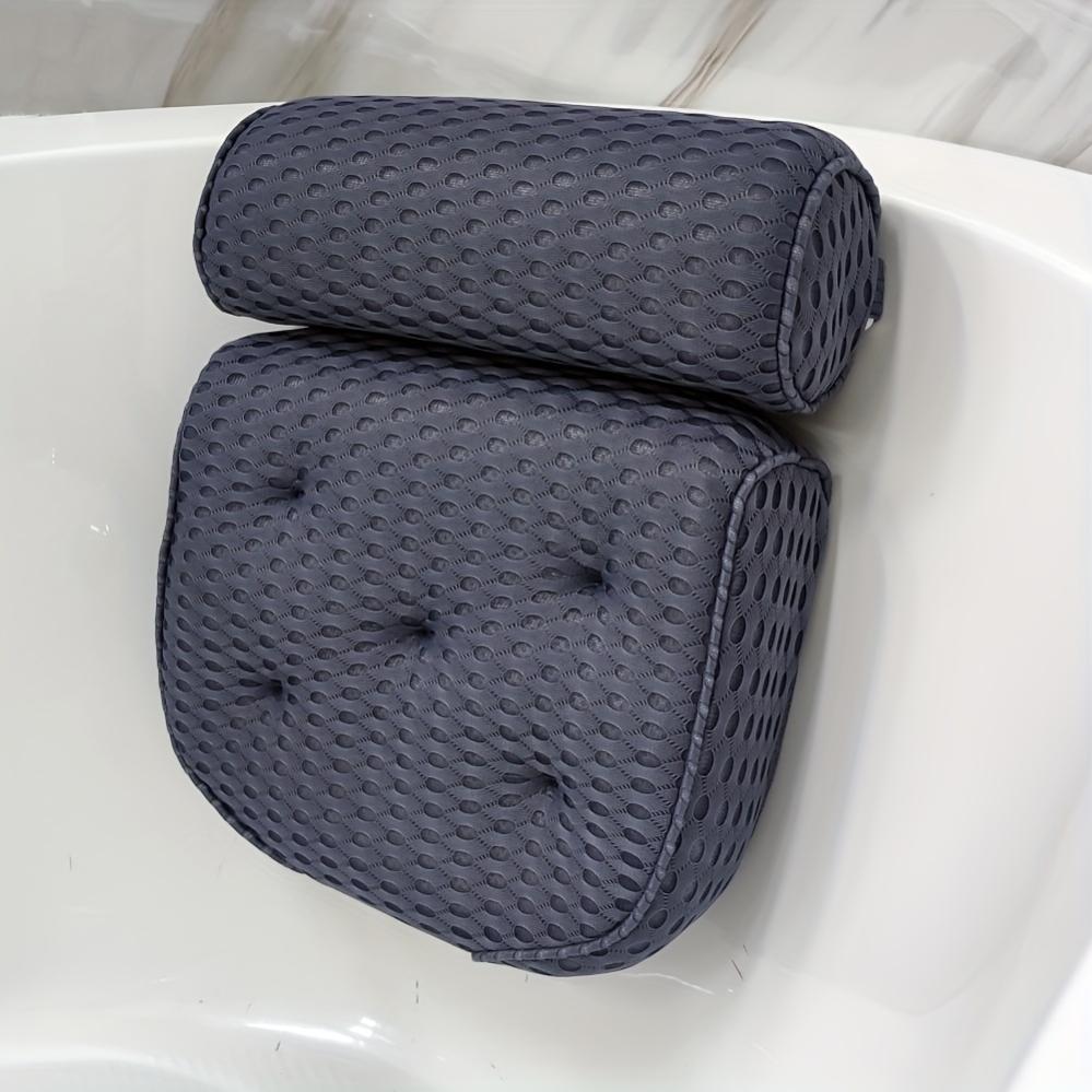 Oreiller De Bain Ergonomique 4D Avec Ventouses - Repose-Tête Pour Baignoire