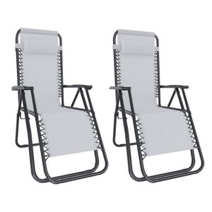 Sedia sdraio bianca al miglior prezzo Leroy Merlin