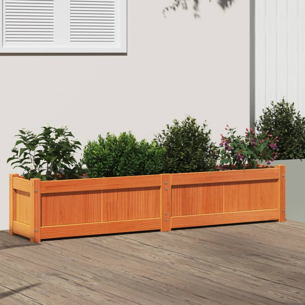 Jardinerasoporte Para Floresmaceta Exterior Madera Maciza Pino Marr N Cera X X Cm