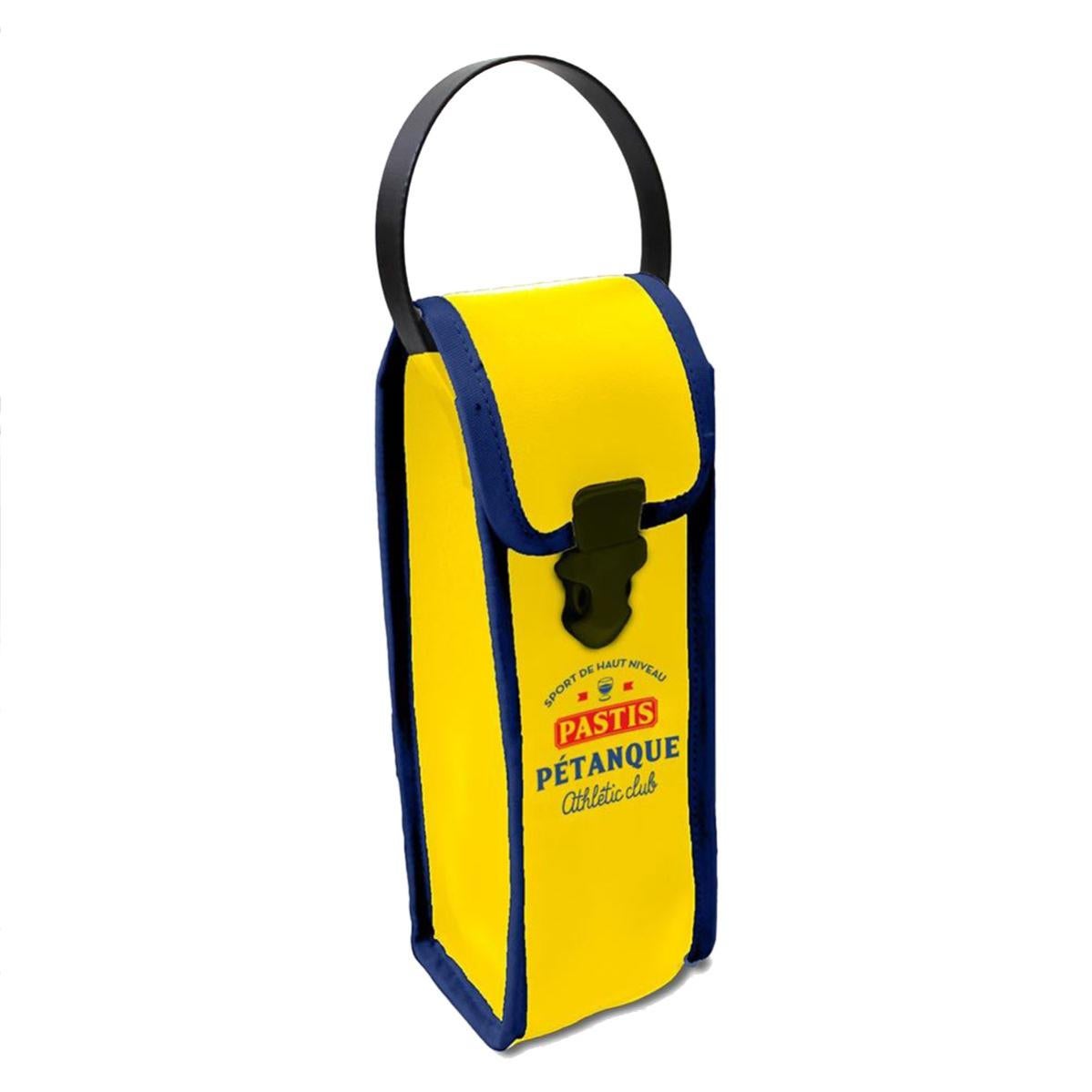 Sacoche Housse Pour Boules De Pétanque – Imprimé Smiley Jaune, Dimensions 23x9x6 Cm, Poche Pour Serviette