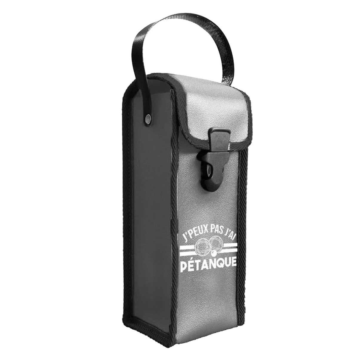 Étui Pour Boules De Pétanque Obut - Noir - Occasion (3 Boules)