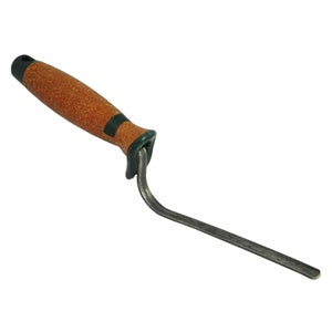 Truelle à Joint Plat 12 Cm - Manche Bimatière Avec Protection Index - Pour Joints Réguliers En Maçonnerie